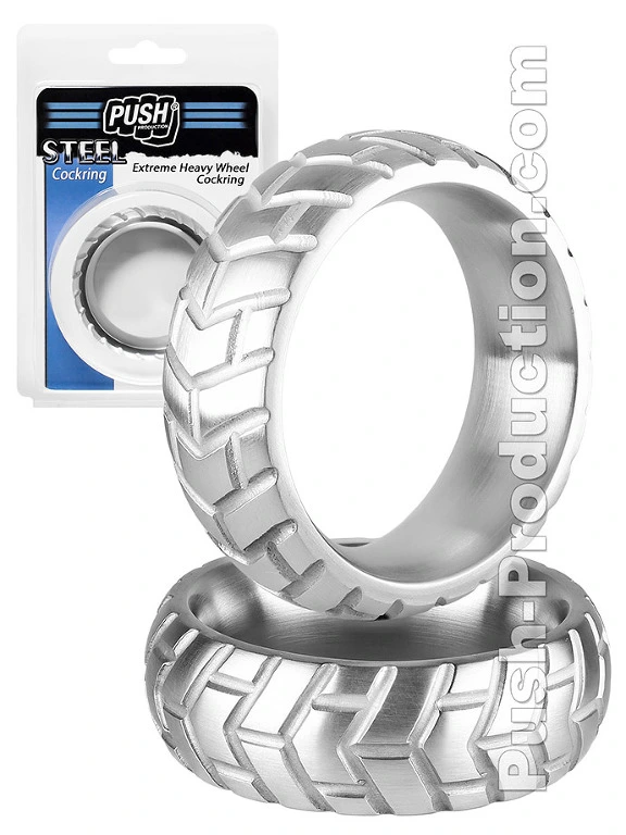 Push Steel - Extreme Heavy Wheel Cockring 3 Push Steel - Extreme Heavy Wheel Cockring