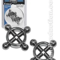 Push Xtreme Fetish - Hardcore Screw Nipple Clamps