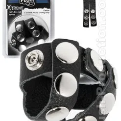 Push Xtreme Leather - Ballstretcher Double T-Junction Dallas