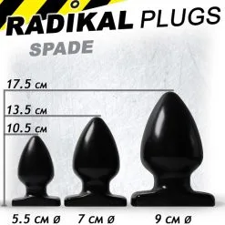 Radikal Spade Plug - L -Poppers Soldes radikal spade plug l 2 1 8949