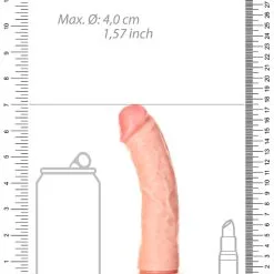 RealRock - Dong 6 Inch - Curved Ultra Skin -Poppers Soldes realrock dong 6 inch curved ultra skin 4 1 9502