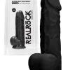 RealRock - Silicone Dildo - Noir -Poppers Soldes realrock silicone dildo noir 0 1 8167