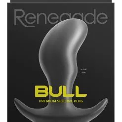 Renegade Bull - Premium Silicone Anal Plug Large -Poppers Soldes renegade bull premium silicone anal plug large 3 1 9688