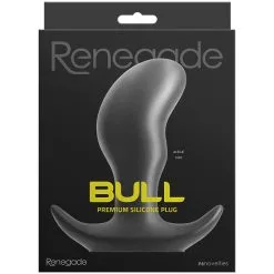 Renegade Bull - Premium Silicone Anal Plug Medium -Poppers Soldes renegade bull premium silicone anal plug medium 3 1 9686