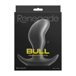 Renegade Bull - Premium Silicone Anal Plug Small -Poppers Soldes renegade bull premium silicone anal plug small 3 1 9687