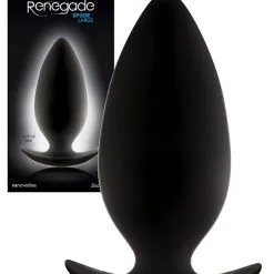 Renegade - Spade Silicone Anal Plug - Large