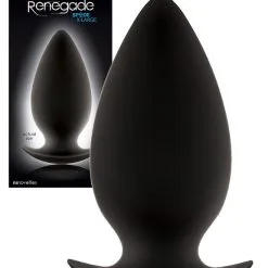 Renegade - Spade Silicone Anal Plug - XL