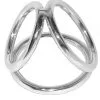 Round Triple Cock & Ball Ring Medium -Poppers Soldes round triple cock ball ring medium 0 1 4299