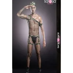 Saresia Roleplay - Army Man Costume -Poppers Soldes saresia roleplay army man costume 2 1 8735