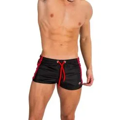 Short Byron Laboratory - Noir/rouge -Poppers Soldes short byron laboratory noir rouge 1 1 8175