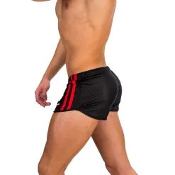 Short Byron Laboratory - Noir/rouge -Poppers Soldes short byron laboratory noir rouge 2 1 8175