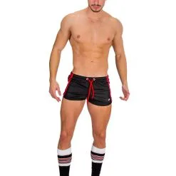 Short Byron Laboratory - Noir/rouge -Poppers Soldes short byron laboratory noir rouge 4 1 8175