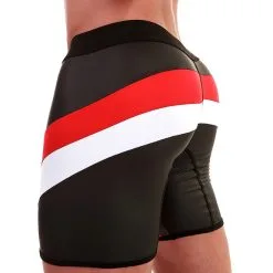 Short Semyon - Noir/Rouge/Blanc -Poppers Soldes short semyon noir rouge blanc 3 1 8744