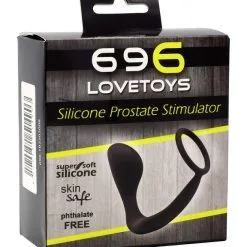 Silicone Prostata Stimulator Avec Cockring -Poppers Soldes silicone prostata stimulator avec cockring 4 1 8700