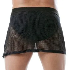 Skirt Circuit Mesh - Noir -Poppers Soldes skirt circuit mesh noir 3 1 9483