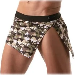 Skirt Iconic - Khaki Camo -Poppers Soldes skirt iconic khaki camo 2 1 9482