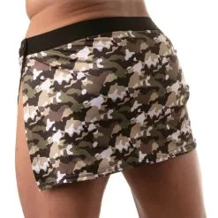 Skirt Iconic - Khaki Camo -Poppers Soldes skirt iconic khaki camo 3 1 9482