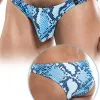 Slip Bikini Low Rise Snake