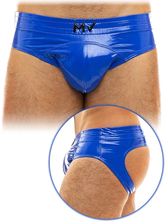 Slip Bottomless Viral Vinyl - Bleu 3 Slip Bottomless Viral Vinyl - Bleu