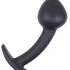 Small Curved Silicone Anal Plug -Poppers Soldes small curved silicone anal plug 0 1 9355