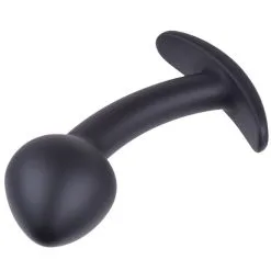 Small Curved Silicone Anal Plug -Poppers Soldes small curved silicone anal plug 1 1 9355