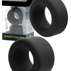 Sport Fucker Nutt Job Cockring Set - Noir