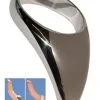Stainless Steel Teardrop Cock Ring - 50mm -Poppers Soldes stainless steel teardrop cock ring 50mm 0 1 3965