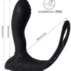 Stimulateur De Prostate Vibrant - Sans Fil Et Chauffant -Poppers Soldes stimulateur de prostate vibrant sans fil et chauffant 3 3 8375