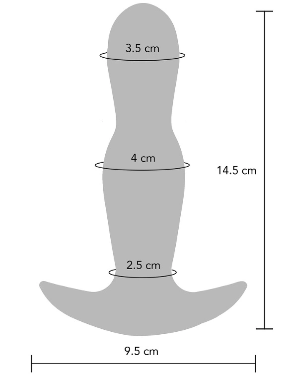 The Stout Inflatable & Vibrating Anal Plug 6 The Stout Inflatable & Vibrating Anal Plug – Image 4