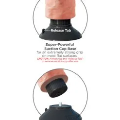 Vibromasseur Nature De 17,8 Cm - King Cock -Poppers Soldes vibromasseur nature de 178 cm king cock 2 1 7259