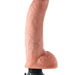 Vibromasseur Nature De 23 Cm - King Cock 8 Vibromasseur Nature De 23 Cm - King Cock -Poppers Soldes vibromasseur nature de 23 cm king cock 1 1 7260
