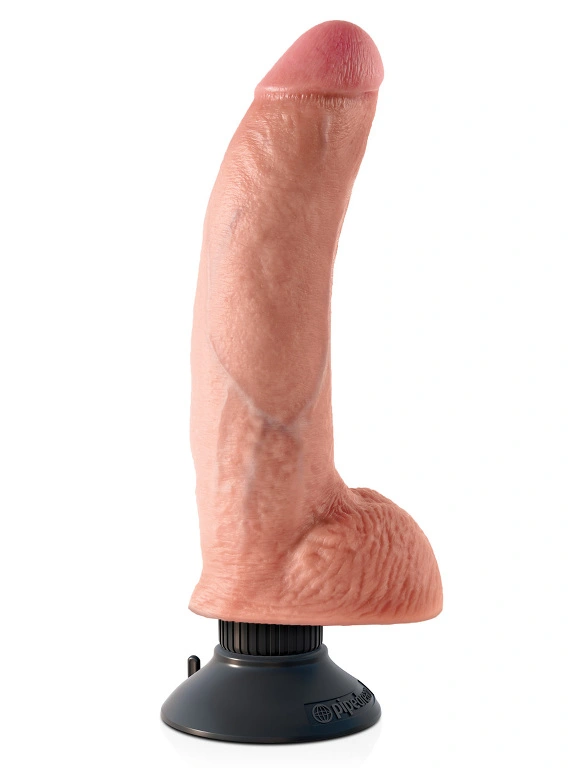 Vibromasseur Nature De 23 Cm - King Cock 4 Vibromasseur Nature De 23 Cm - King Cock – Image 2