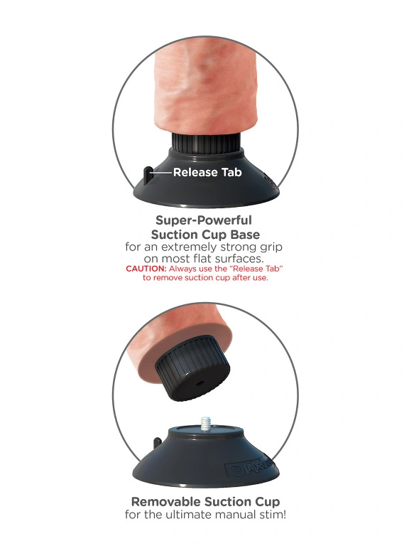 Vibromasseur Nature De 23 Cm - King Cock 5 Vibromasseur Nature De 23 Cm - King Cock – Image 3