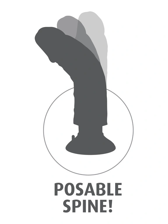 Vibromasseur Nature De 23 Cm - King Cock 7 Vibromasseur Nature De 23 Cm - King Cock – Image 5