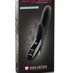 Vibromasseur Noir E-stim - Daring Danny - Mystim -Poppers Soldes vibromasseur noir e stim daring danny mystim 5 3 7226